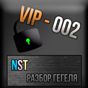 [Разбор Гегеля VIP-002] - консультации, подготовка к экзаменам, личные беседы, дебаты (индивидуальный курс)